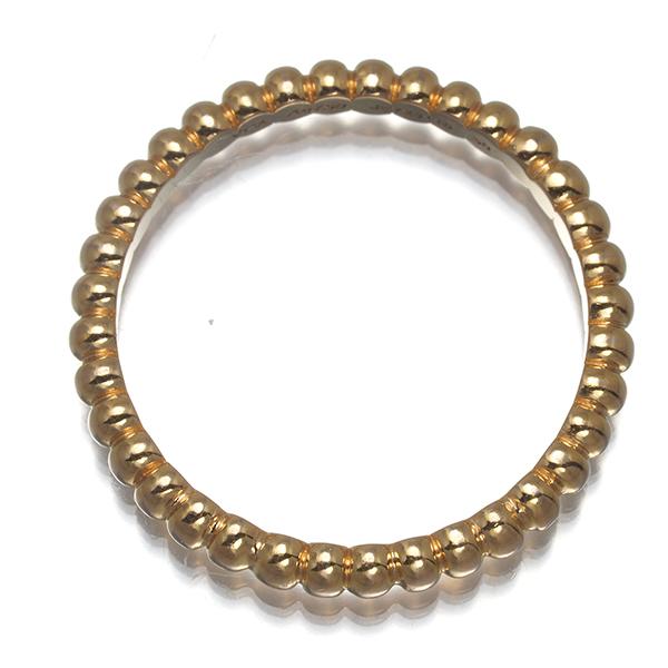 レーズン Van Cleef & Arpels ペルレ スモール 50号 ヴァンクリーフ&アーペル リング ペルレ スモール 50号 K18YG 指輪 BLJ