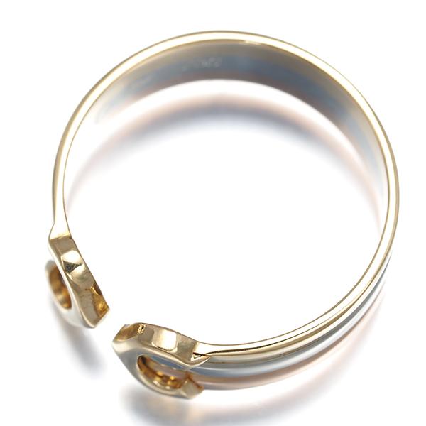 Cartier（カルティエ） リング 2C ドゥーブルC C2 スリーカラー SM 52