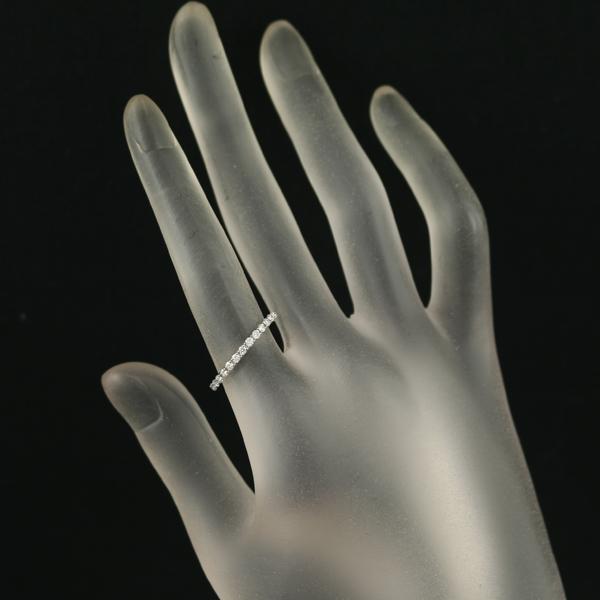ダイヤ ダイヤモンド 0.25ct ハーフエタニティ リング Pt900 指輪 GENJ