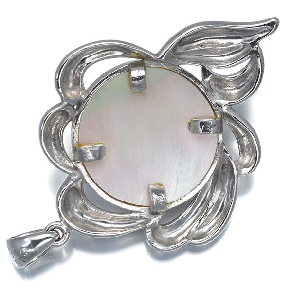 TASAKI（タサキ） ペンダントトップ マベパール 真珠 16.8mm シルバー