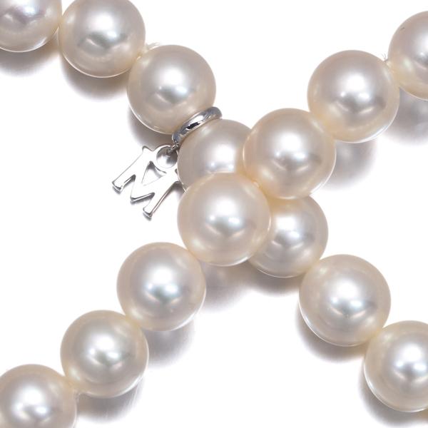MIKIMOTO（ミキモト） ネックレス パール 真珠 7.6-7.9mm K14WG BLJ 