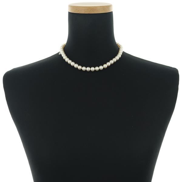 MIKIMOTO（ミキモト） ネックレス パール 真珠 7.6-7.9mm K14WG BLJ
