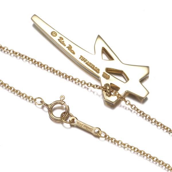 TIFFANY&Co.（ティファニー） ネックレス シューティングスター K18YG