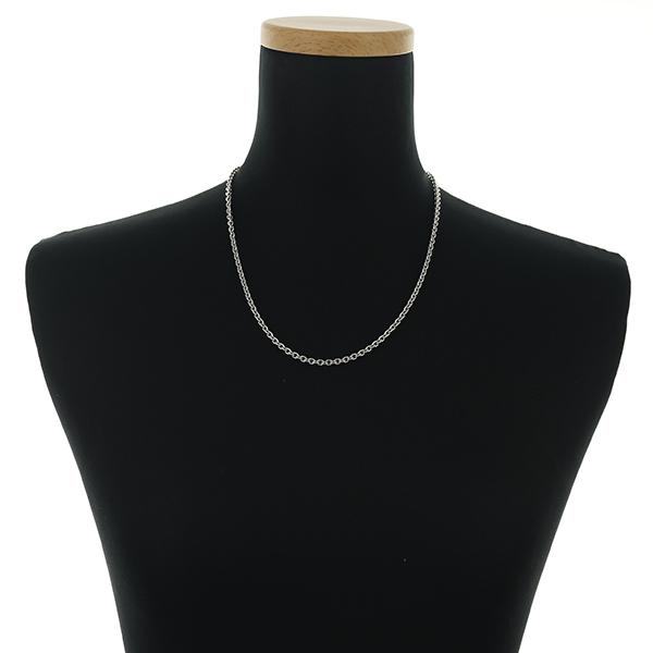 BVLGARI（ブルガリ） チェーンネックレス カテーネ 50cm 22g K18WG BLJ