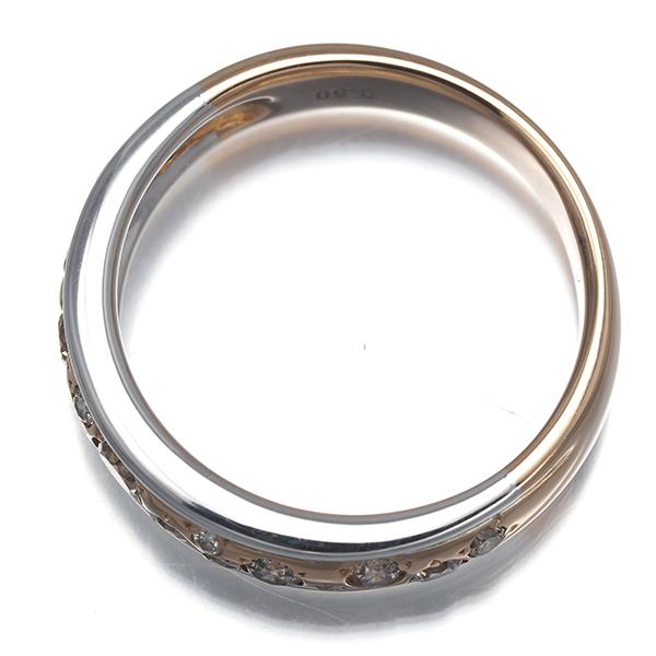 カシケイ リング ブラウン&クリア ダイヤ ダイヤモンド 0.50ct