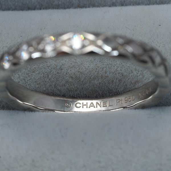 CHANEL（シャネル） リング ココクラッシュ スモール 5P 52号 Pt950