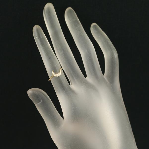 AHKAH（アーカー） リング ダイヤ ダイヤモンド 0.07ct カーラ ムーン