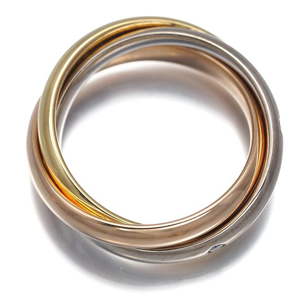 Cartier（カルティエ） トリニティ リング ダイヤ ダイヤモンド スリー