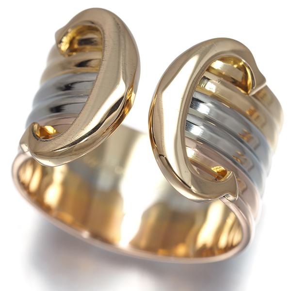 カルティエ リング 2C ドゥーブルC Cartier（カルティエ） リング 2C ドゥーブルC C2 スリーカラー LM 50