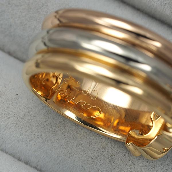 Cartier（カルティエ） リング 2C ドゥーブルC C2 スリーカラー LM 54