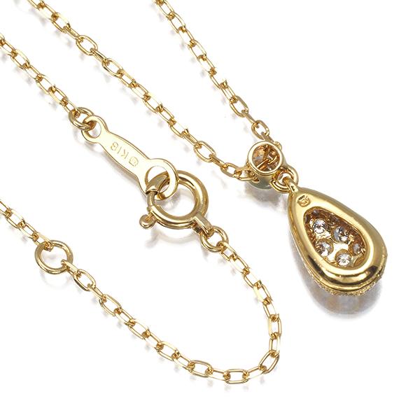 MIKIMOTO（ミキモト） ネックレス ダイヤ ダイヤモンド 0.26ct ティア