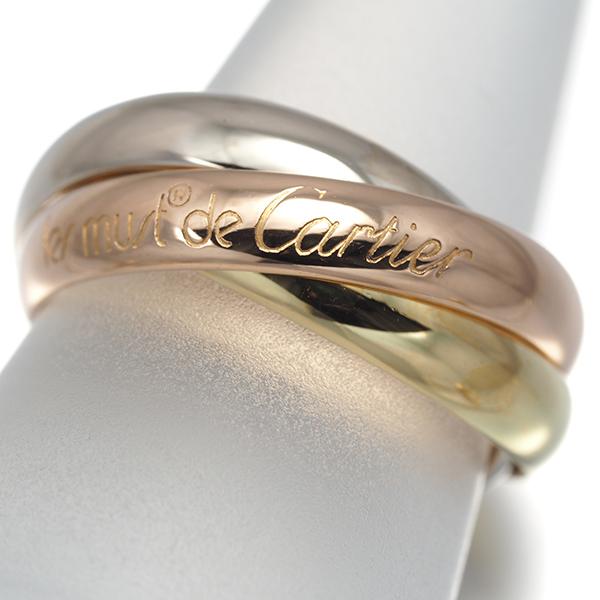 トリニティ　クラッシック　50号　カルティエ Cartier（カルティエ） トリニティ リング スリーカラー クラシック 50