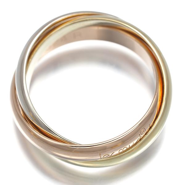 Cartier（カルティエ） トリニティ リング スリーカラー クラシック 50
