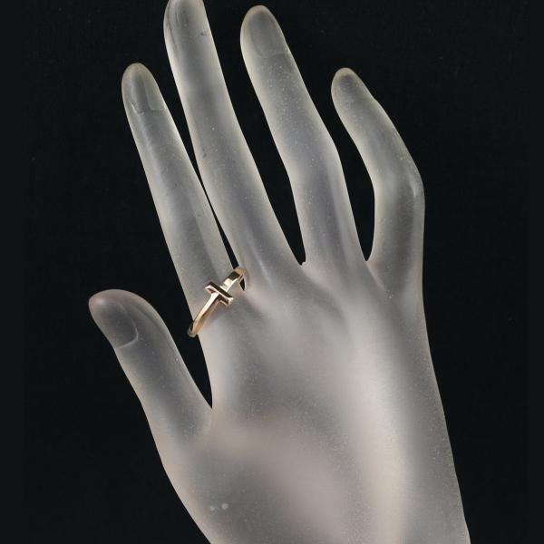 TIFFANY&Co.（ティファニー） リング Tワン ナロー 16号 K18PG 指輪 