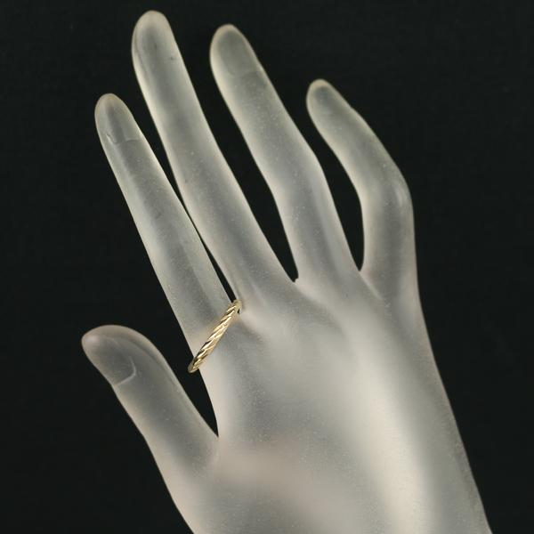 CHAUMET（ショーメ） リング トルサード 16号 K18YG 指輪 BLJ