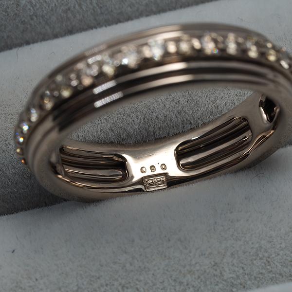 カシケイ リング ブラウン ダイヤ ダイヤモンド 0.60ct カノン フル