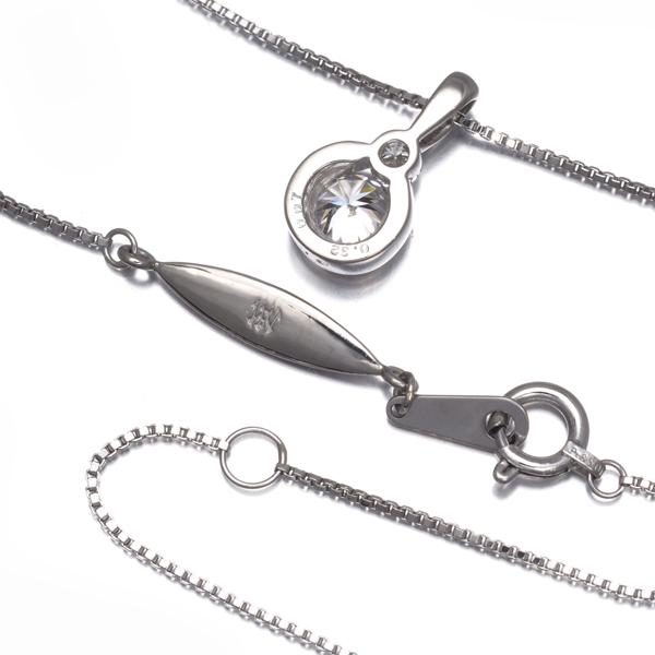 モニッケンダム ネックレス ダイヤ ダイヤモンド 0.32ct/0.07ct Pt900/Pt850 BLJ |  | 02