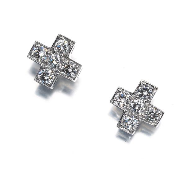 TIFFANY&Co.（ティファニー） ピアス ダイヤ ダイヤモンド クルーシー