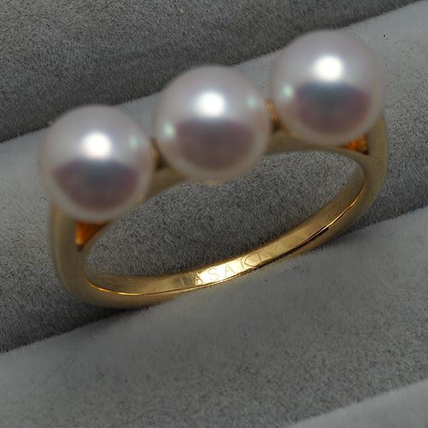 TASAKI（タサキ） リング パール 真珠 6.3mm バランスエラ 11.5号 