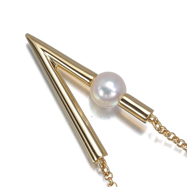 MIKIMOTO（ミキモト） ネックレス パール 真珠 6.0mm Vコード 一粒