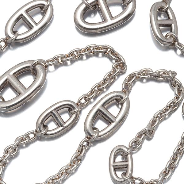 HERMES（エルメス） ネックレス シェーヌダンクルファランドール 120 