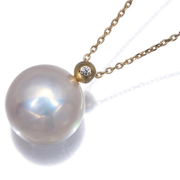TASAKI（タサキ） ネックレス マベパール 真珠 12.0mm ダイヤ 