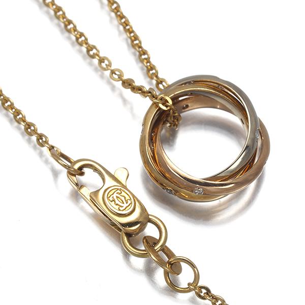 Cartier（カルティエ） トリニティ ネックレス ダイヤ ダイヤモンド