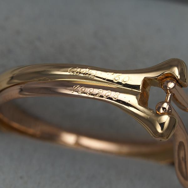 カルティエ トリニティ イヤリングスリーカラー フープ 片耳 K18YG/WG/PG BLJ | Cartier | 03
