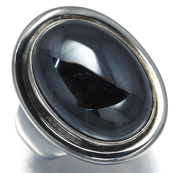 Georg Jensen（ジョージ ジェンセン） リング ヘマタイト 46A 11号