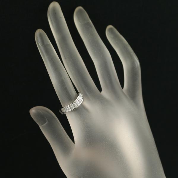 ダイヤ ダイヤモンド 1.04ct テーパーカット リング Pt900 指輪 GENJ