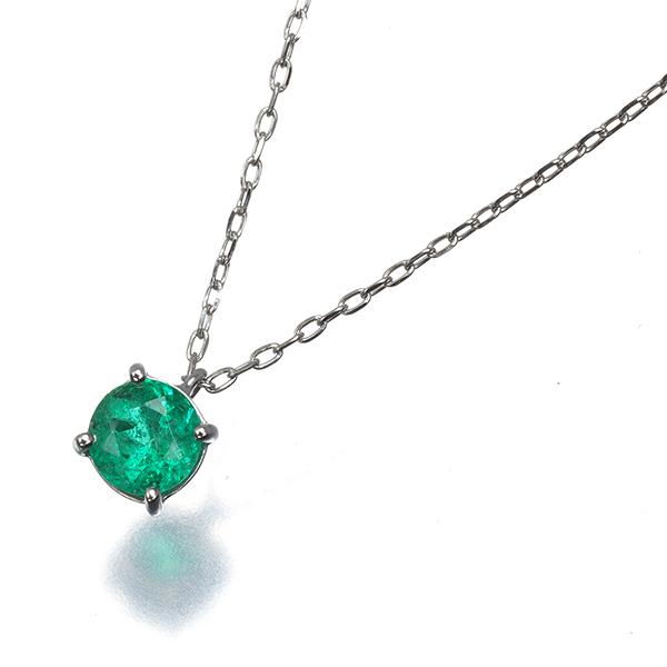 GSTV ネックレス エメラルド 0.40ct ダイヤ ダイヤモンド 0.18ct 3WAY K18YG/Pt950 BLJ/GENJ |  | 02