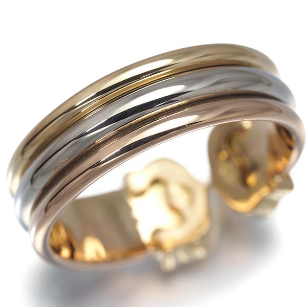 Cartier（カルティエ） リング 2C ドゥーブルC C2 スリーカラー SM 52