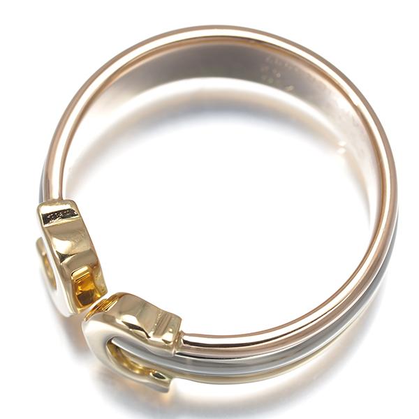 Cartier（カルティエ） リング 2C ドゥーブルC C2 スリーカラー SM 52