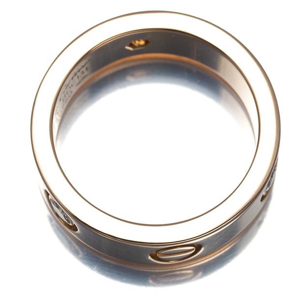 カルティエ ラブ リング ダイヤ ダイヤモンド クラシック ハーフ 3P 51号 K18PG 指輪 BLJ | Cartier | 02