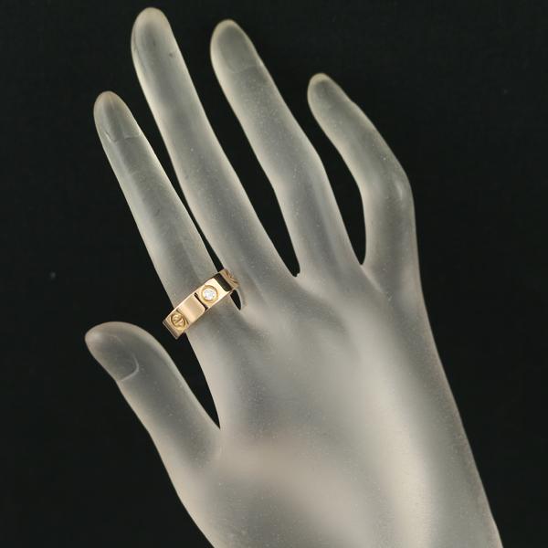 カルティエ ラブ リング ダイヤ ダイヤモンド クラシック ハーフ 3P 51号 K18PG 指輪 BLJ | Cartier | 04