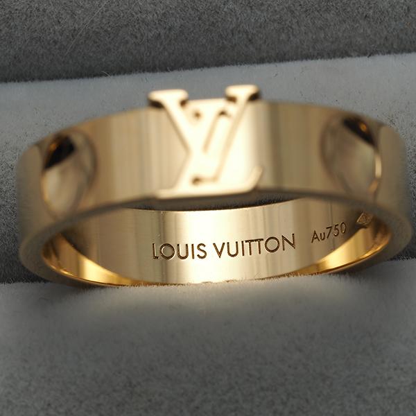 LOUIS VUITTON（ルイ・ヴィトン） リング アンプラント LV 60号 K18YG