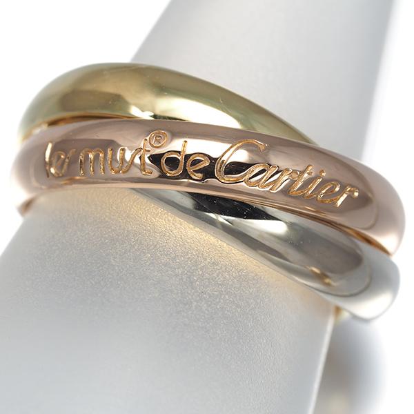 Cartier（カルティエ） トリニティ リング スリーカラー クラシック 51