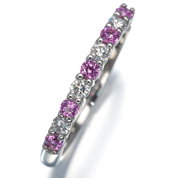 TIFFANY&Co.（ティファニー） リング ピンクサファイア ダイヤ