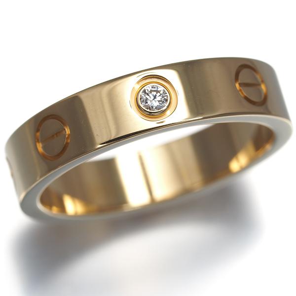 Cartier（カルティエ） ミニラブ リング ダイヤ ダイヤモンド