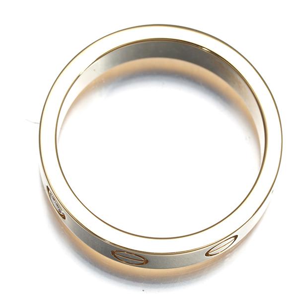カルティエ　Cartier ホワイトゴールド ミニラブリング 49 1Pダイヤ Cartier（カルティエ） ミニラブ リング ダイヤ ダイヤモンド