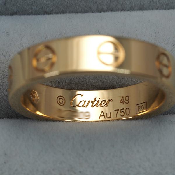 Cartier（カルティエ） ミニラブ リング ダイヤ ダイヤモンド