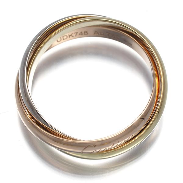 Cartier（カルティエ） トリニティ リング スリーカラー SM 50号 K18YG