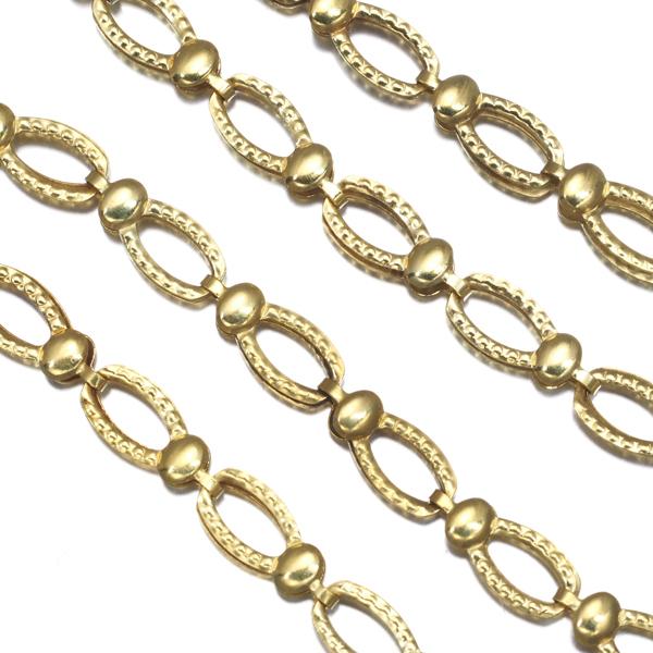 MIKIMOTO（ミキモト） チェーンネックレス オーバルリンク 40cm K18YG 