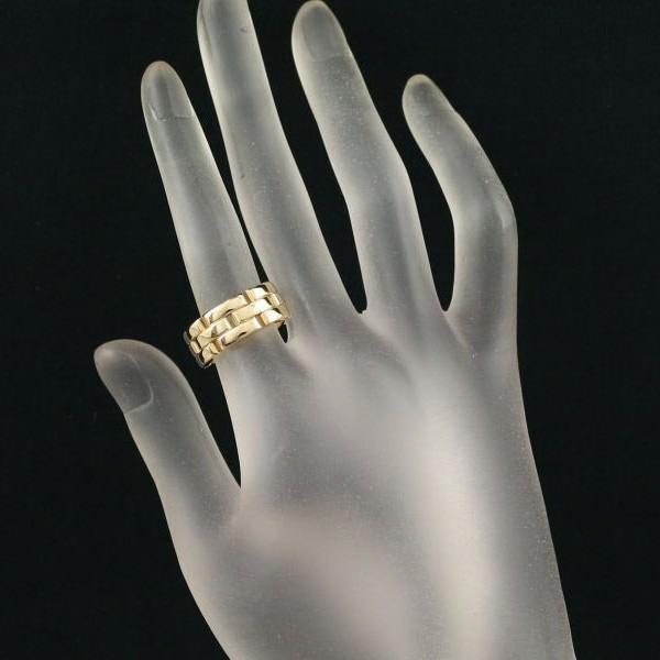 Cartier（カルティエ） リング マイヨンパンテール 3ロウ 52号 K18YG