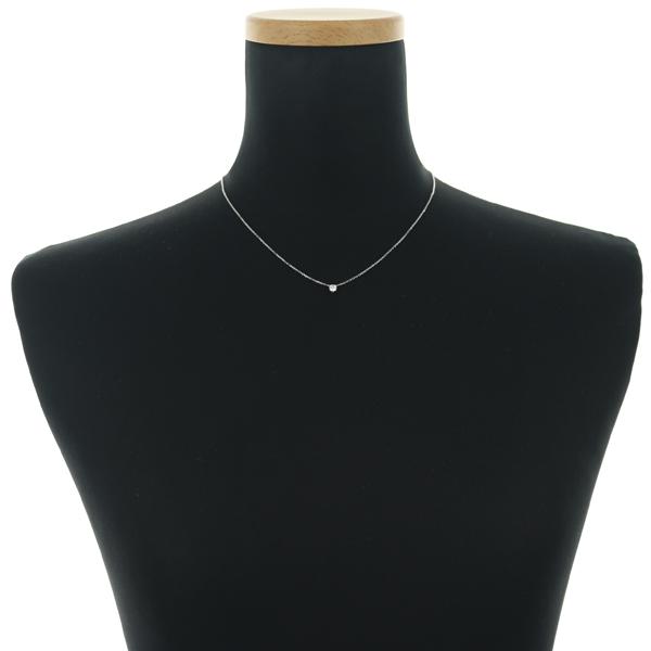 カルティエ ネックレス ダイヤ ダイヤモンド 0.21ct F VVS1 EX ソリテール K18WG 保証書/鑑定書BLJ | Cartier | 03