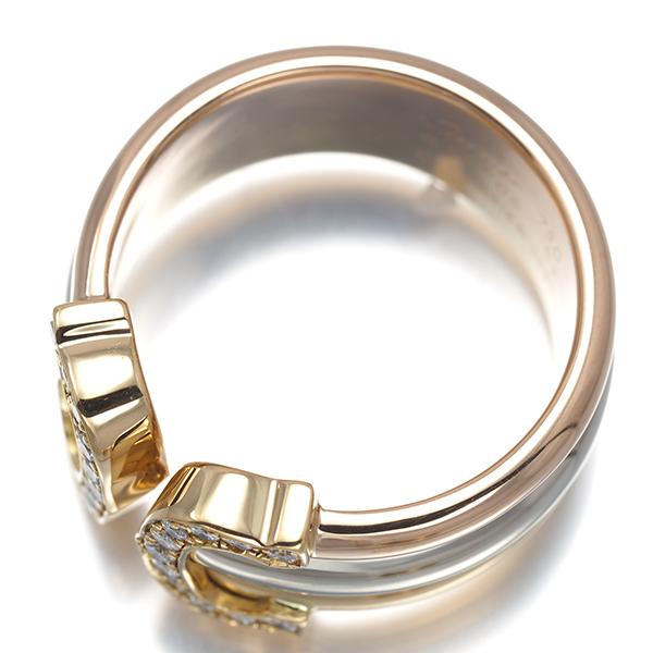 Cartier（カルティエ） リング ダイヤ ダイヤモンド 2C ドゥーブルC C2