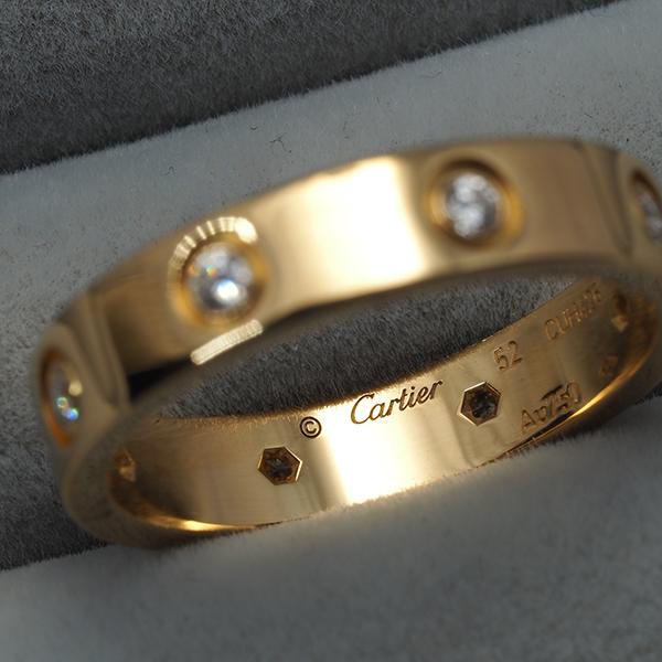 Cartier（カルティエ） ミニラブ リング ダイヤ ダイヤモンド フル