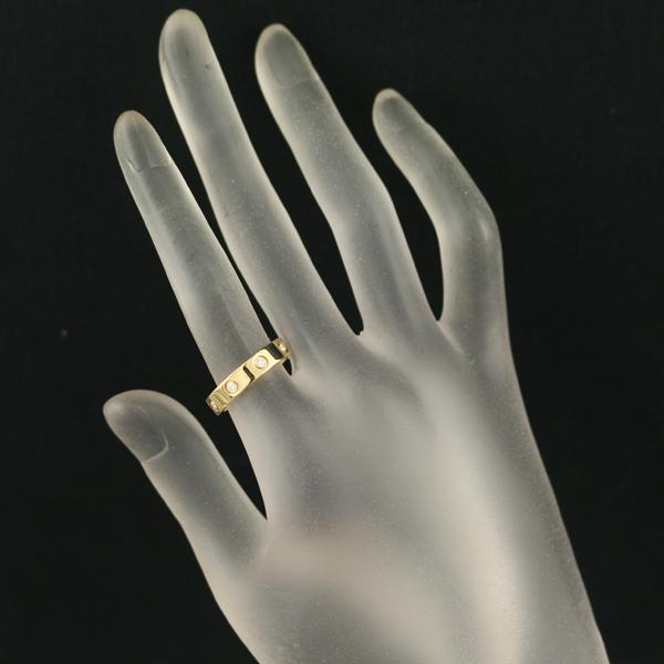 Cartier カルティエ K18WG ミニラブリング 52号 BT3544 Cartier（カルティエ） ミニラブ リング ダイヤ ダイヤモンド フル