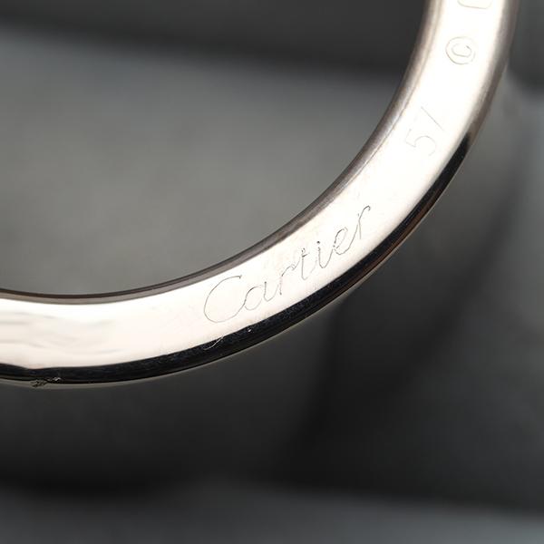 カルティエ リング ブラックルチルクォーツ タンク ワイド 57号 K18WG 指輪 BLJ | Cartier | 04
