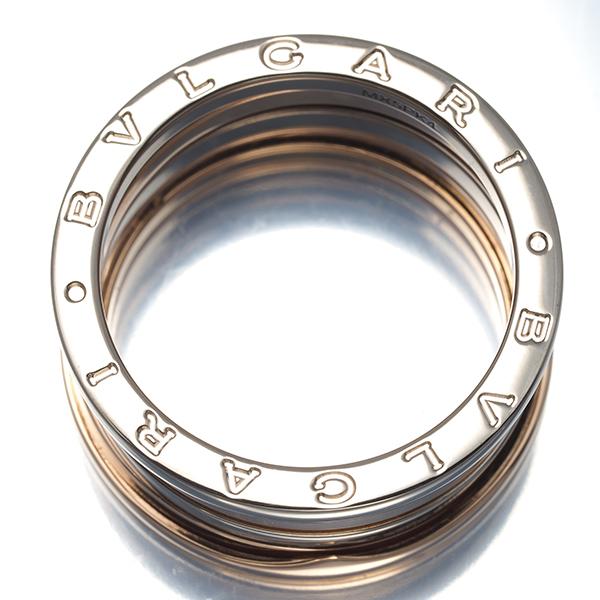 BVLGARI　ブルガリ　B-zero1 BVLGARI（ブルガリ） リング ビーゼロワン B-ZERO1 4バンド コンビ